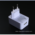 DC5V2.4A Korea plug travel adaptor with KC KCC